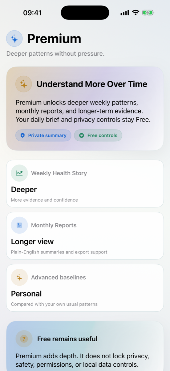PlainHealth Premium screenshot